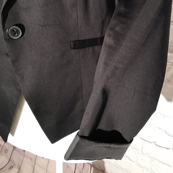 Ladies Tux Jacket with satin trim - Picture 6 of 6